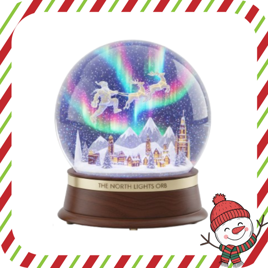 Palla di Neve RGB The North Lights + Omaggio Speciale